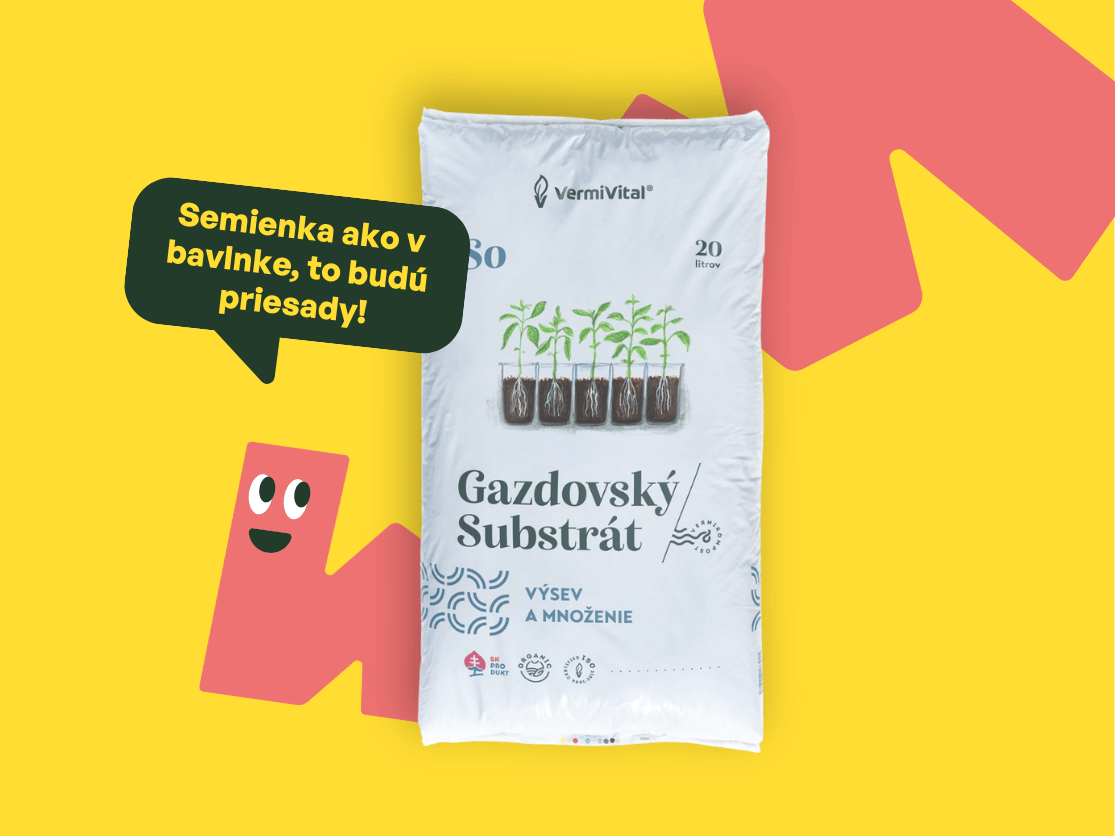 gazdovský substrát - ako v bavlnke